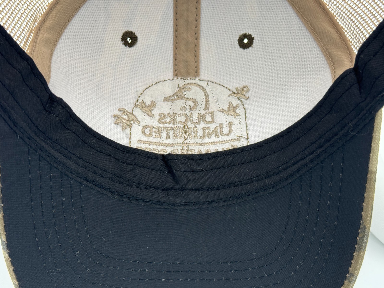 Ducks Unlimited DU Leader 2022 Hat Cap - Strap Back - Mesh - Green Camo