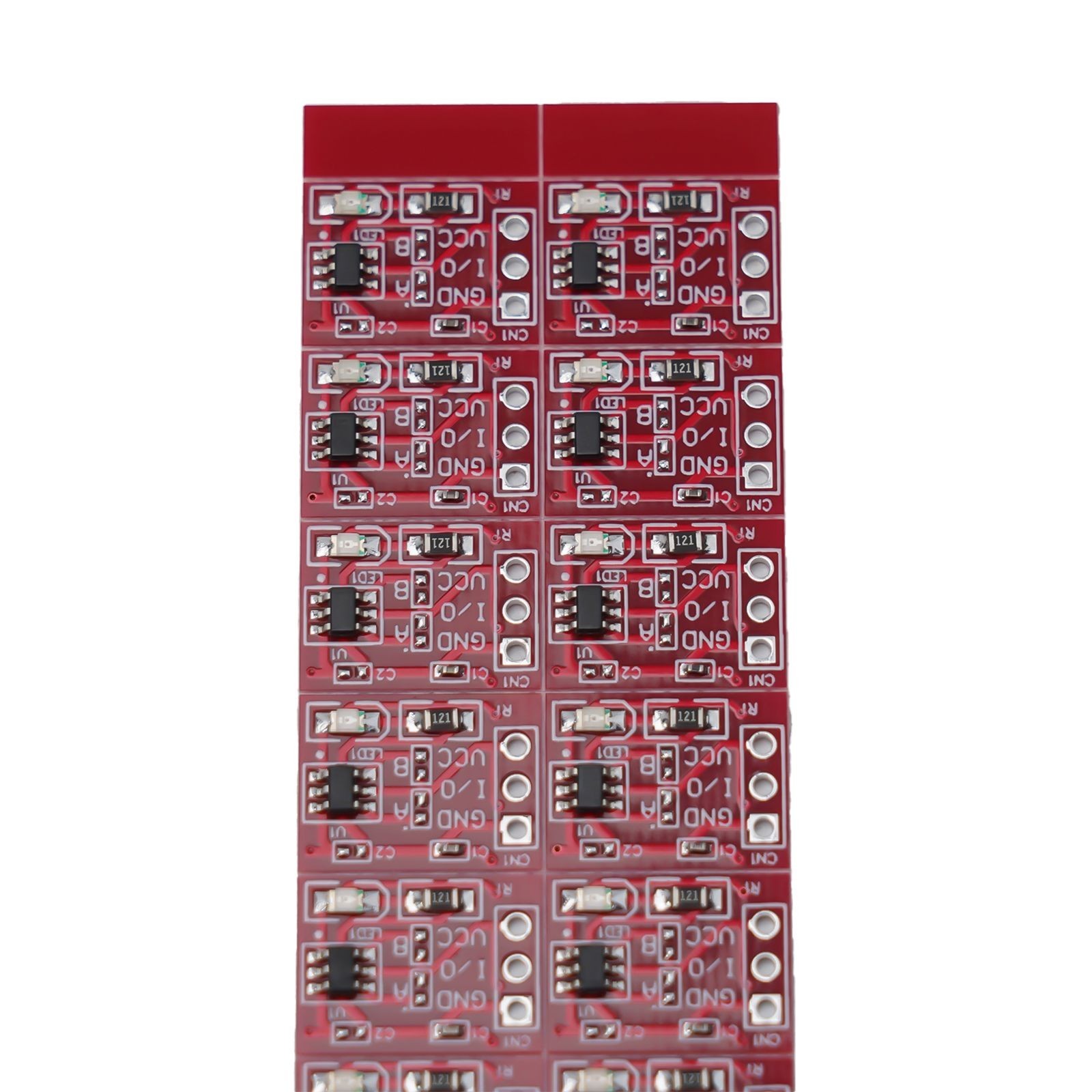 TTP223 Red Touch Button Self Locking Capacitive Switch Single (20Pc Pack)