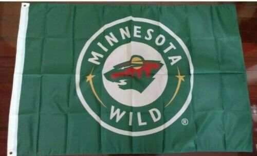 Minnesota Wild 3x5 Foot Banner Flag