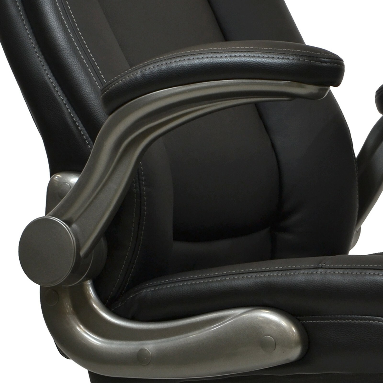Techni Mobili Medium Back Office Task Chair w/ Flip-up Armrest & Hight Adjustmen