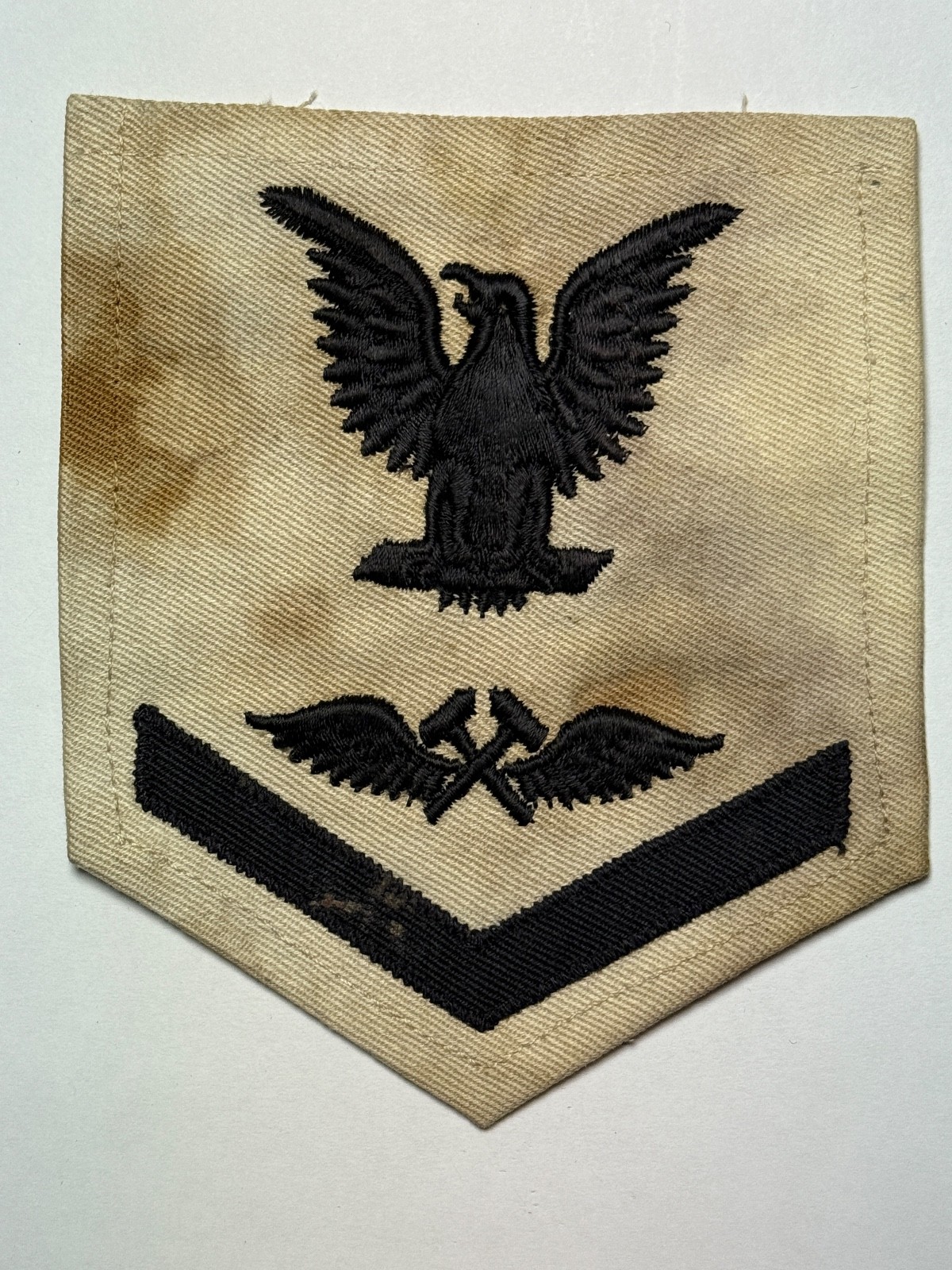 WWII, USN, AVIATION, STRUCTURAL MECHANIC, 3rd CLASS, RATE, DATED 1944