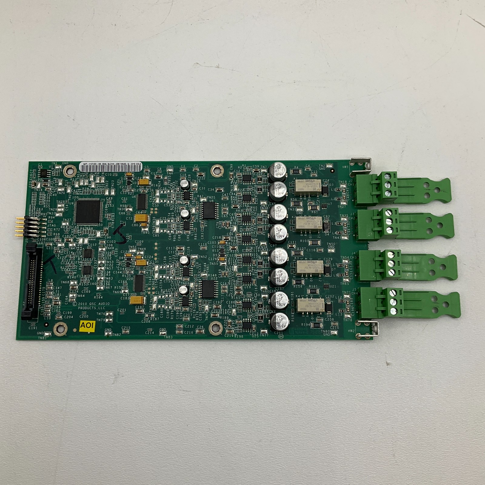 QSC Q-SYS COL4 Analog Line Output Card Replacement #2
