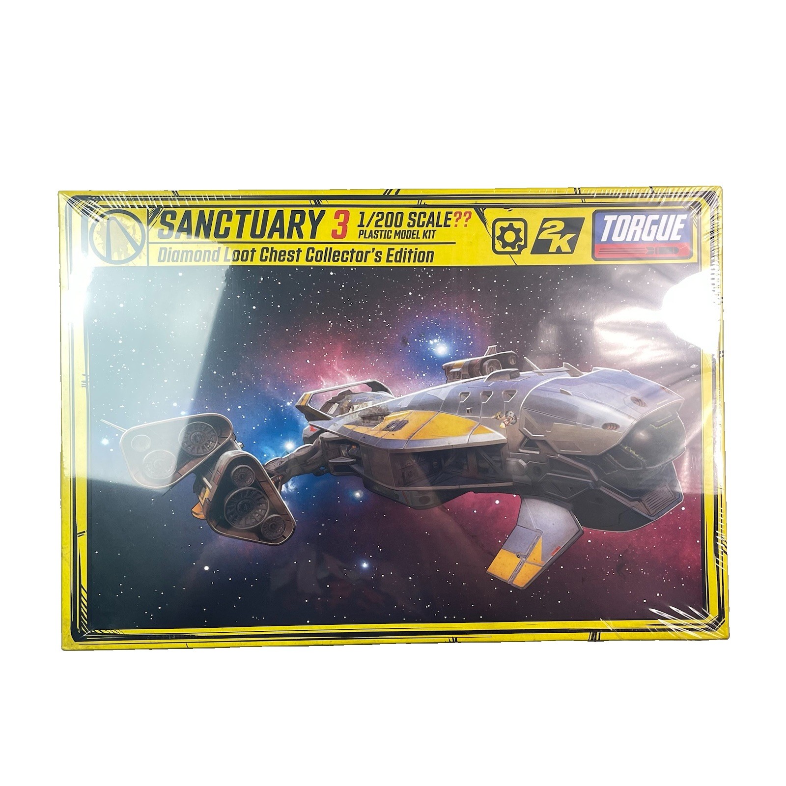 Borderlands 3 Sanctuary 3 1/200 Scale Model Kit Diamond Loot Chest Torgue