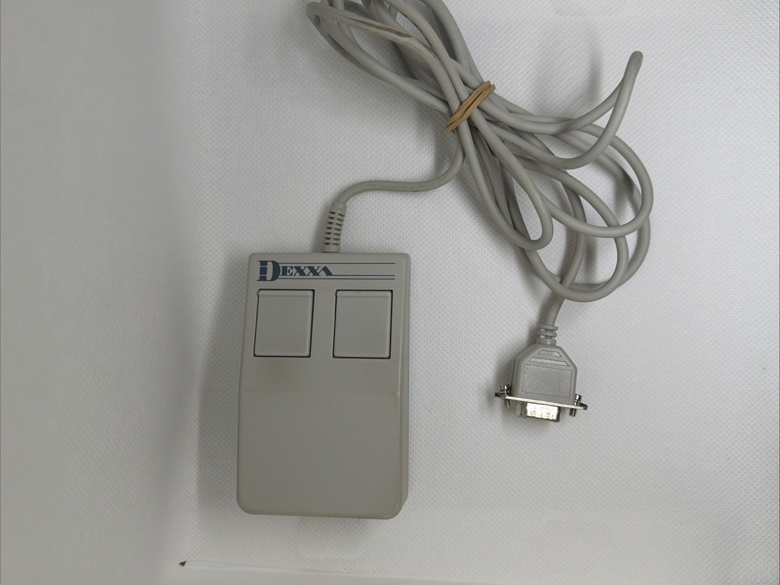 Vintage Dexxa 2 button Mouse MB-82-9F DZL6QBC CLEAN Made in Taiwan Untested