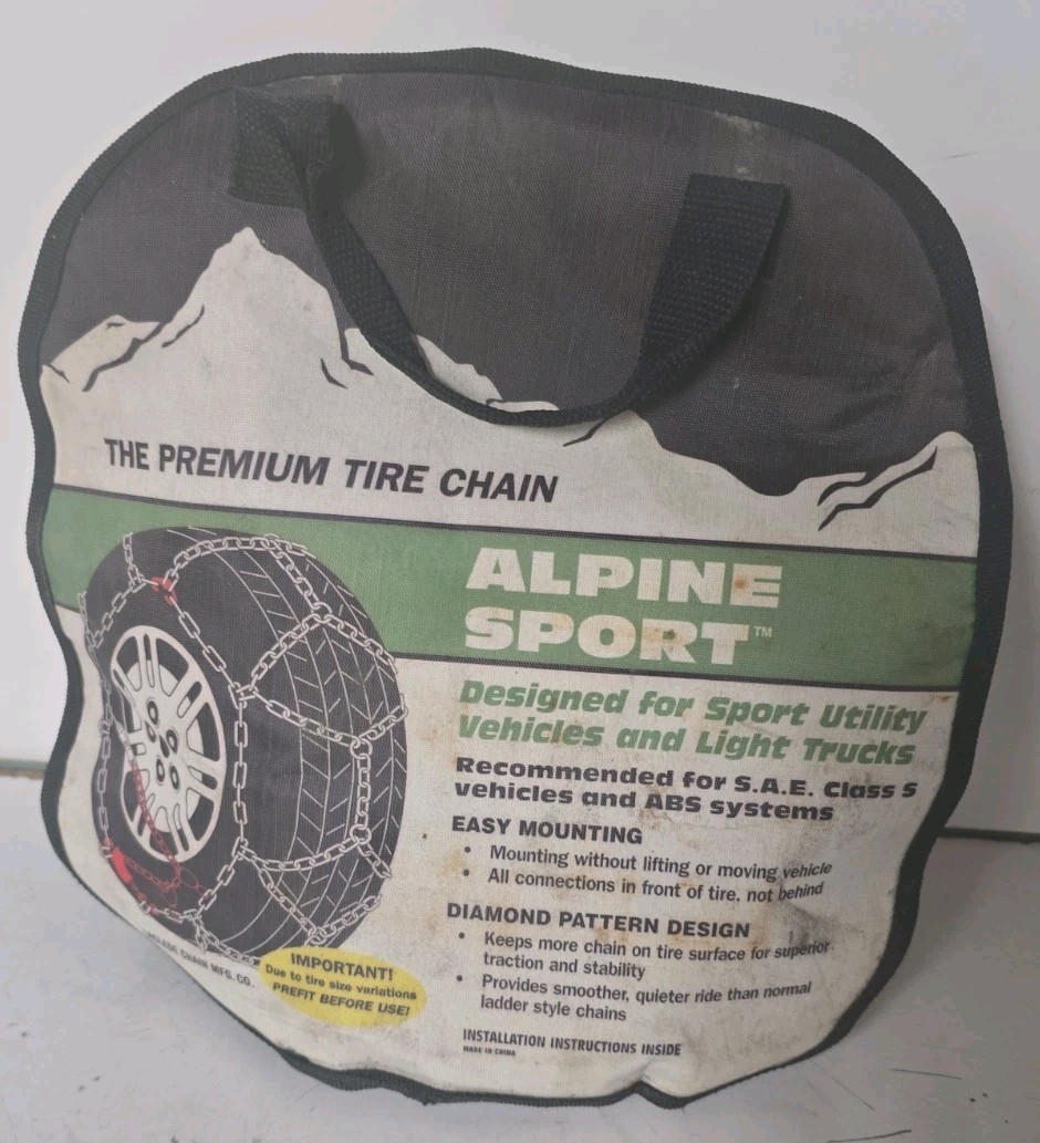 Laclede Alpine Sport 2317 Light Truck Tire Chains Snow Ice Winter