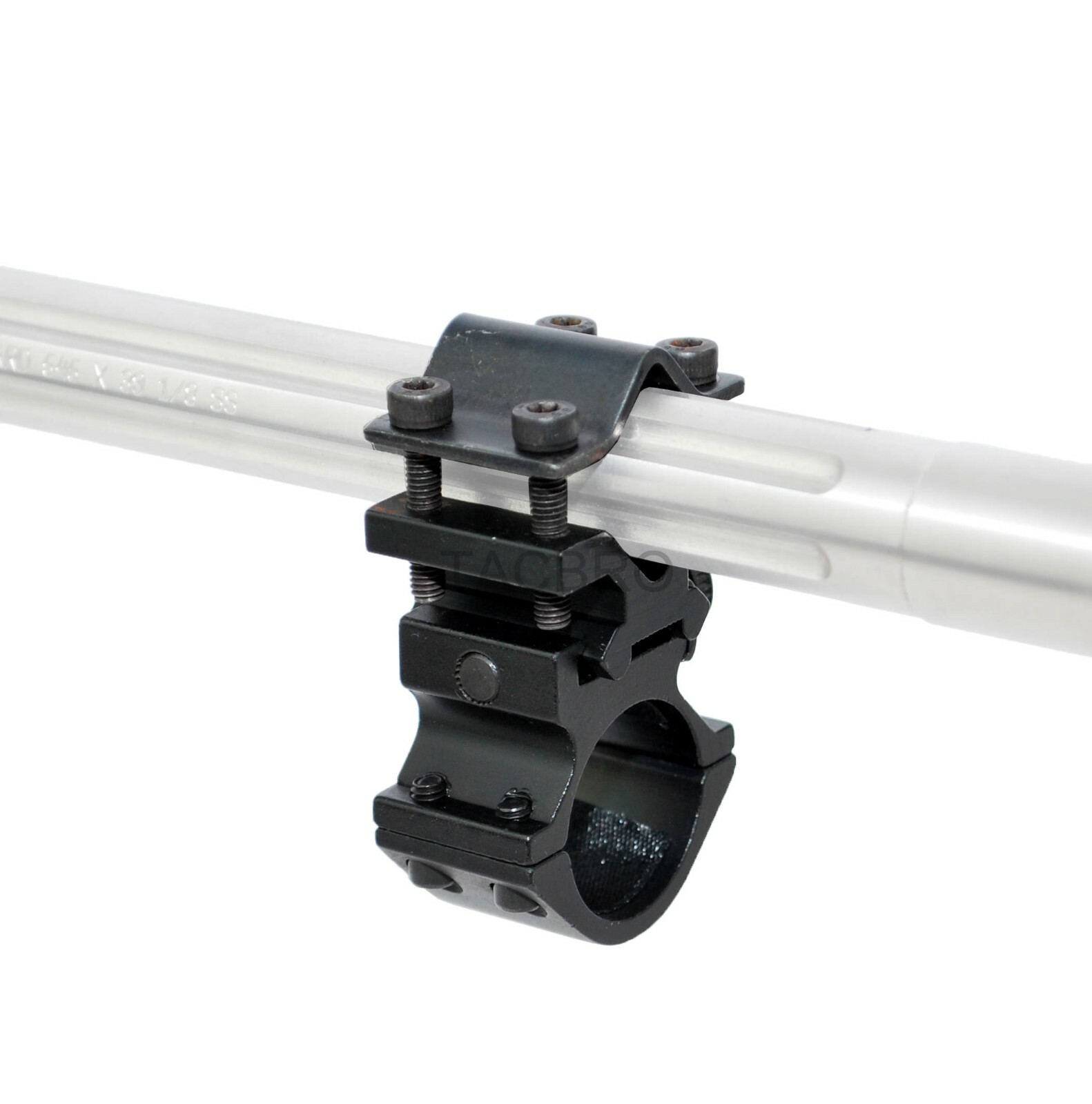 1" Scope Ring for Picatinny/Weaver rail Laser Flashlight Mount w/Barrel Adapter