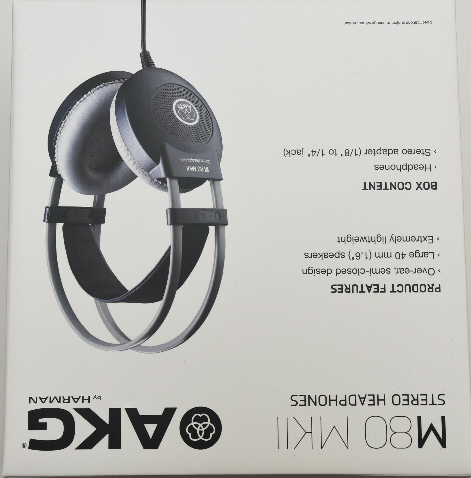 BRAND NEW AKG by Harman M80 MkII Headphones Studio Headphones