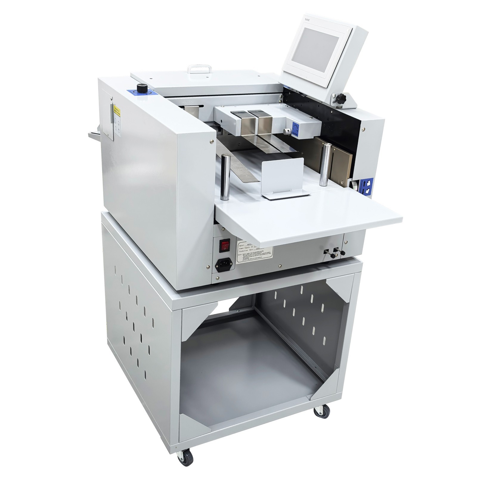 110V 13in Digital Creasing Machine Full Automatic Creasing Machine Touch Screen