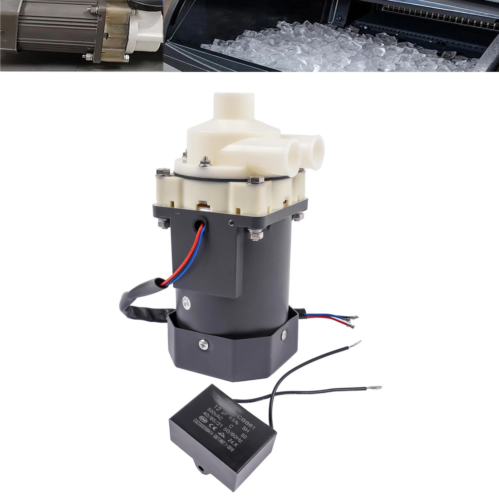 Ice Machine Motor for Hoshizaki KM-631DU KM-1200MAB KM-1201DU KM1300MAH S-0731