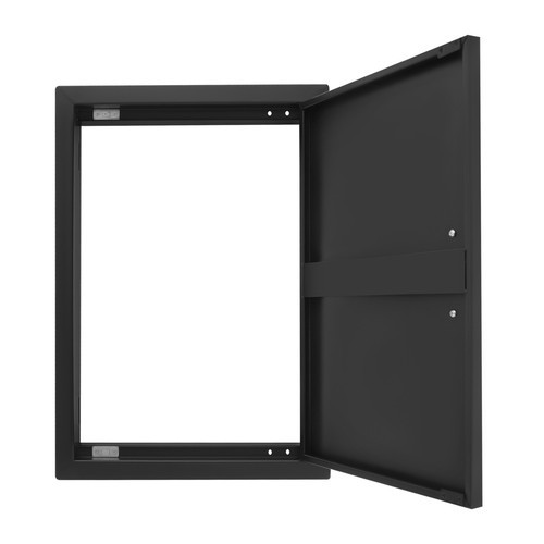 Single BBQ Access Door, Durable Carbon Steel for Outdoor Kitchen