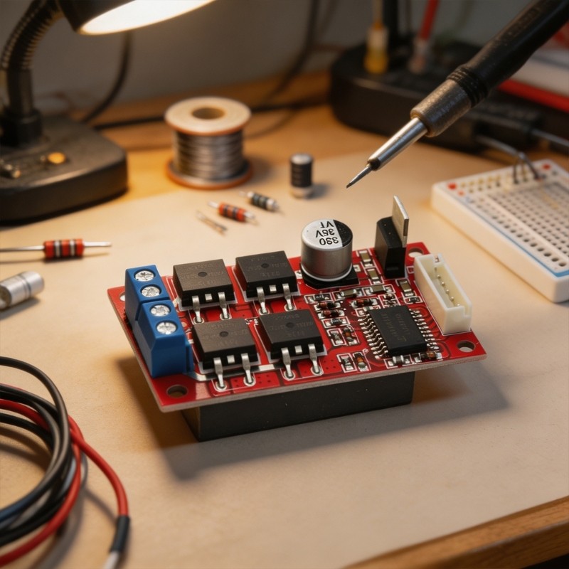 H Bridge Direct Current Motor Driver Controller Module DC10V-36V 450W Most