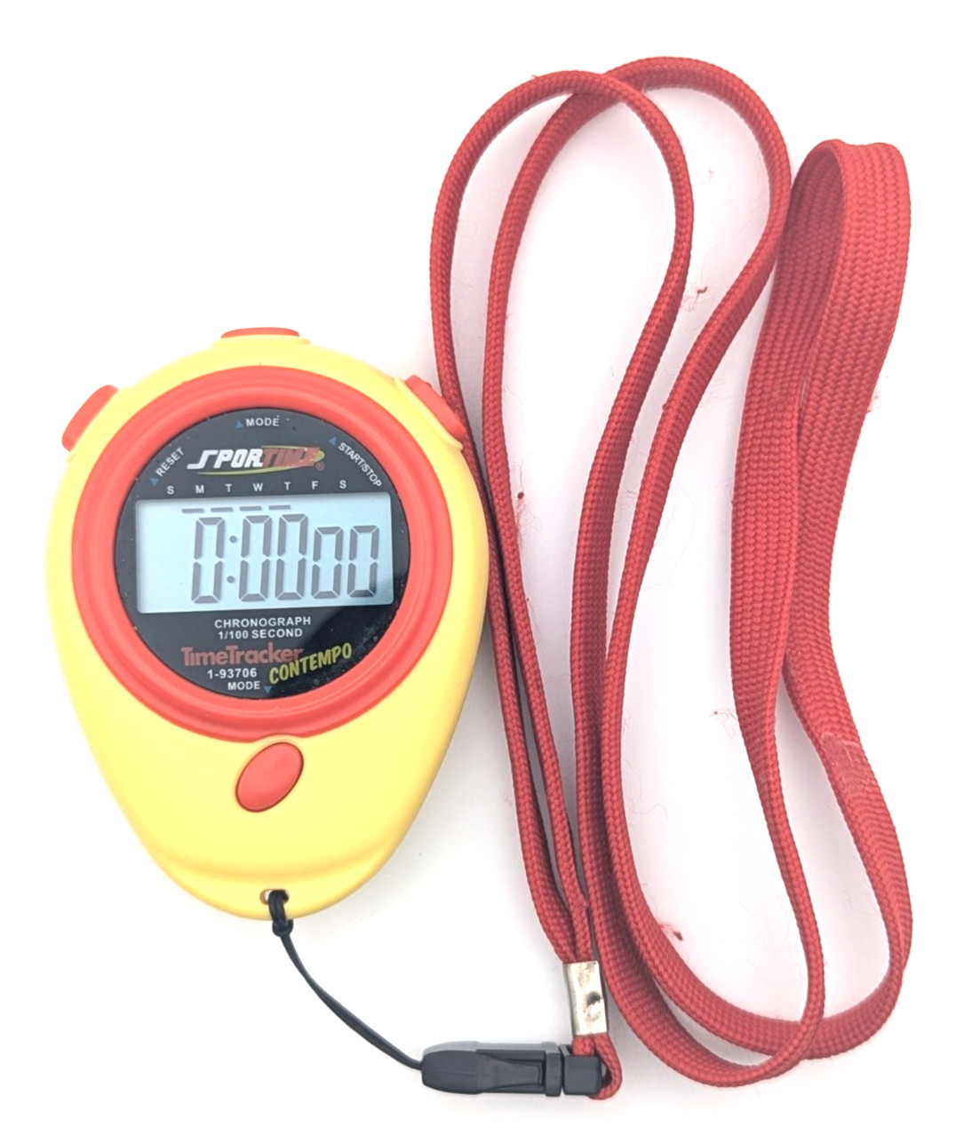 Sportime Stopwatch 1-93706 Yellow