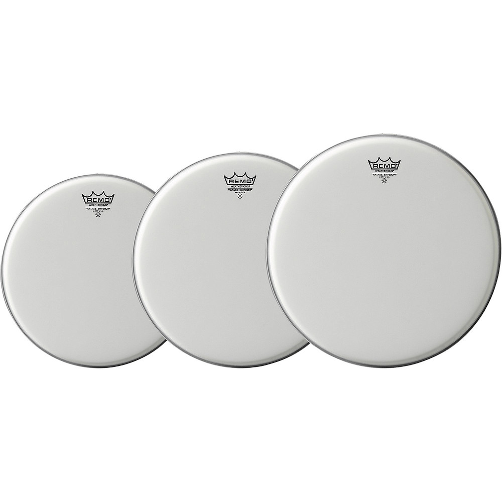 Remo Vintage Emperor Drum Head 3Pack, 101214