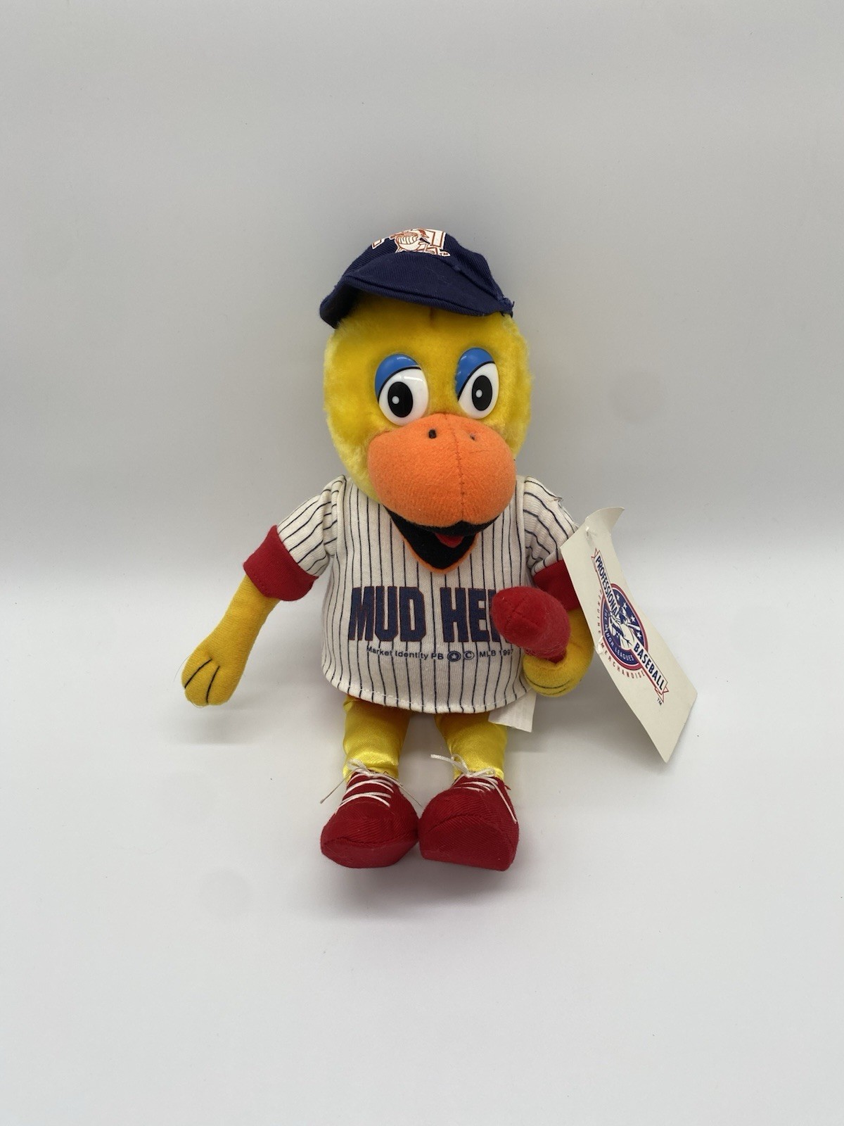 Vintage Toldeo Mud Hens Mascot Plush 1997 Minor League Baseball MLB
