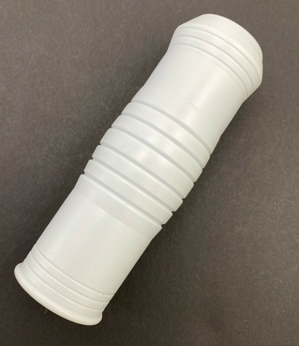 Swimming Pool Pole Handle Replacement Grip White Vinyl