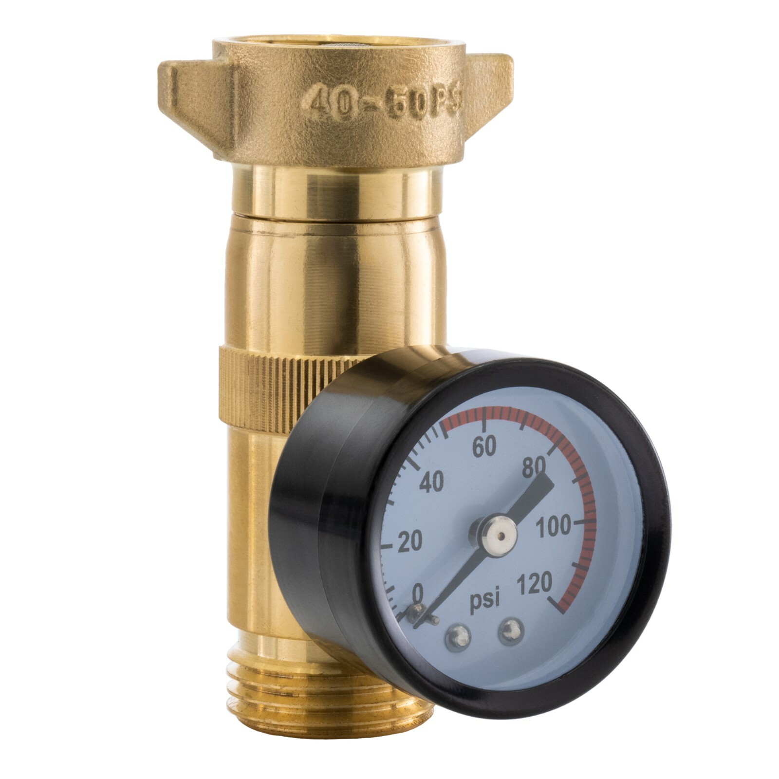 RecPro RV Brass Water Pressure Regulator with Optional Gauge | RV Plumbing
