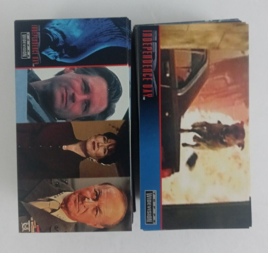1996 Topps Independence Day Movie Widevision Trading Cards (Pick Your Card)