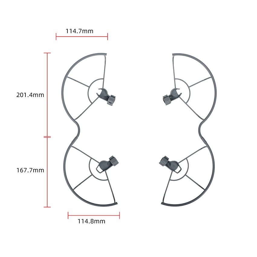 For DJI Mini 5 Pro Drone Accessories Propeller Blade Protector Cover Bumper Ring