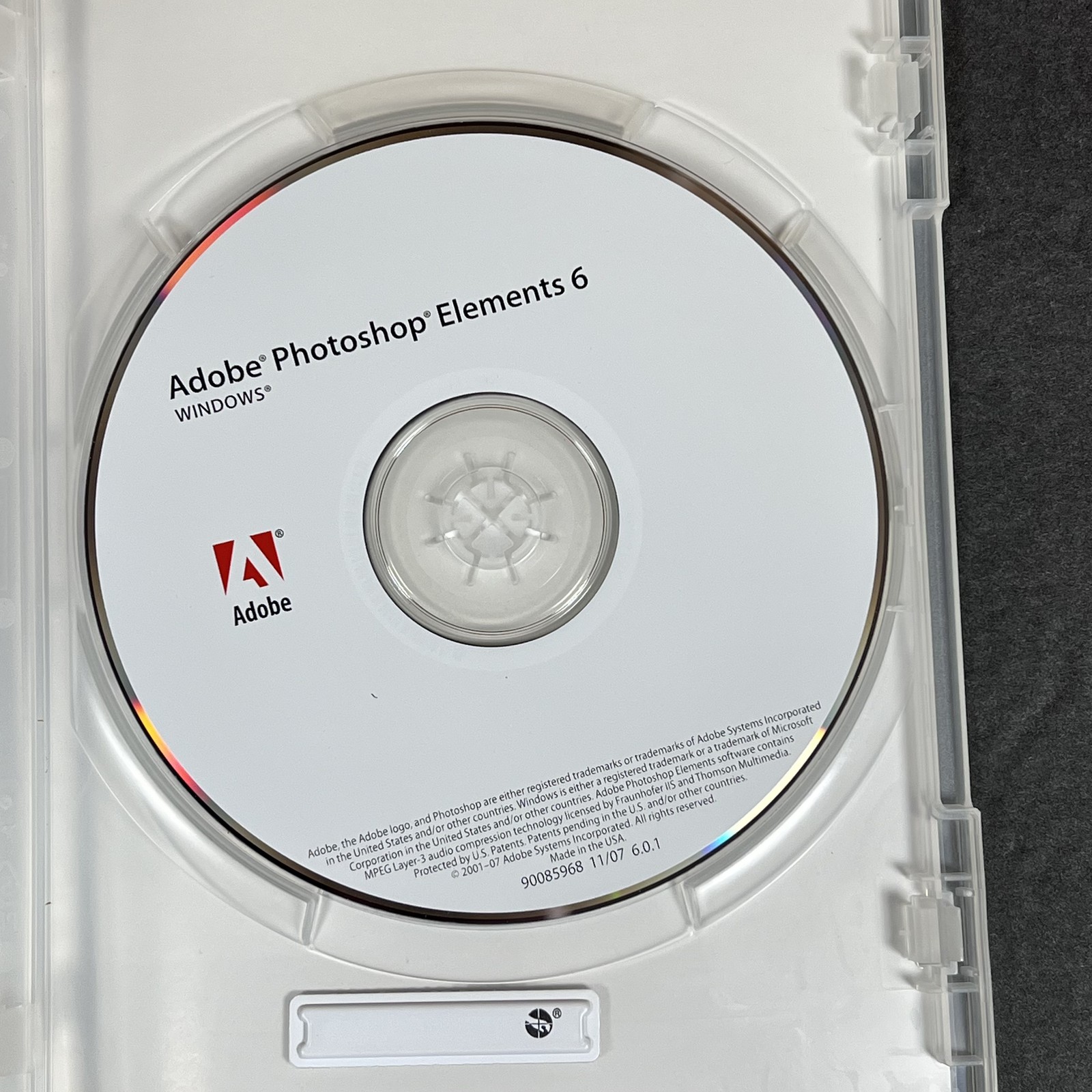 Photoshop Elements 6 for Windows CD-ROM Photo Editing Software