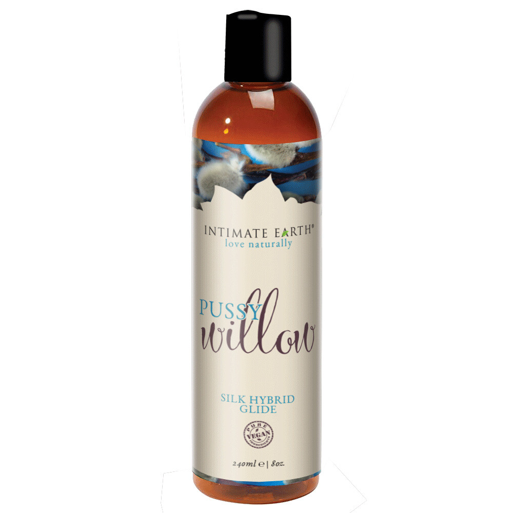 Personal Lubricant Intimate Earth Pussy Willow Hybrid Lube 8oz
