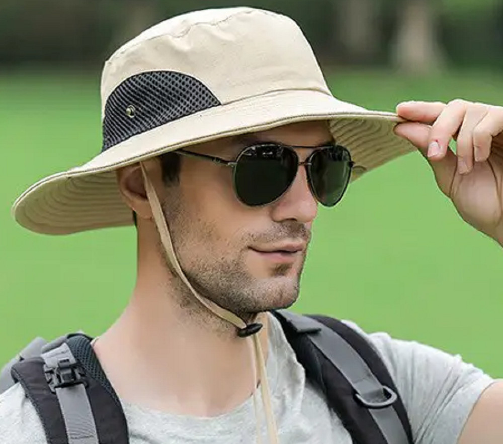 SUMMER UV PROTECTION HAT : SAFARI, LANDSCAPING, FISHING, CAMPING ( Model # 03 )