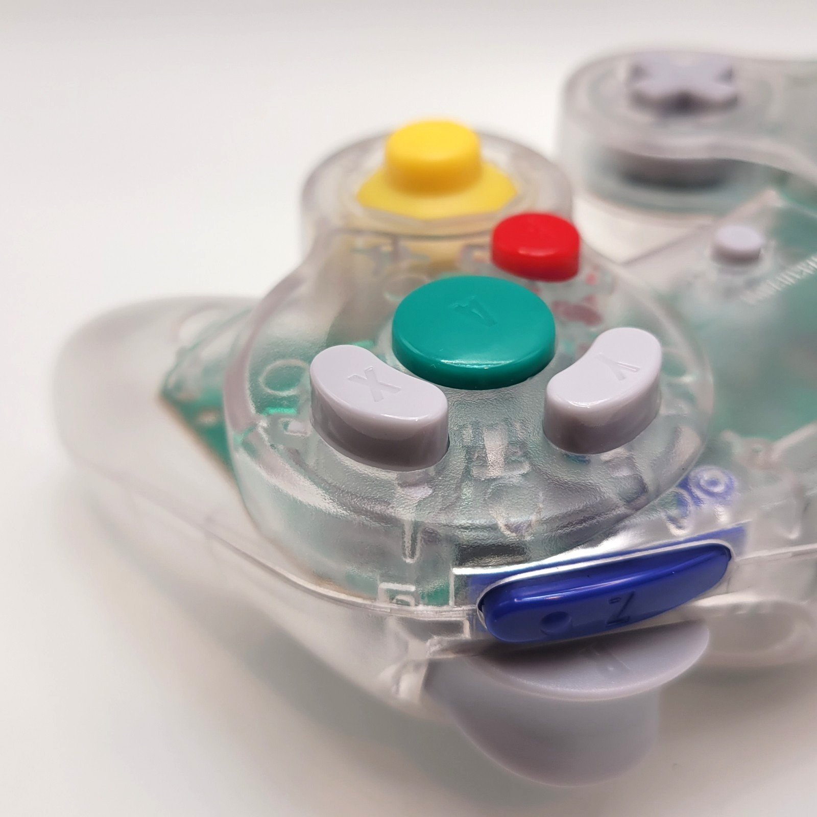 Nintendo GameCube Controller Game Pad For NGC - Wii Console - Clear