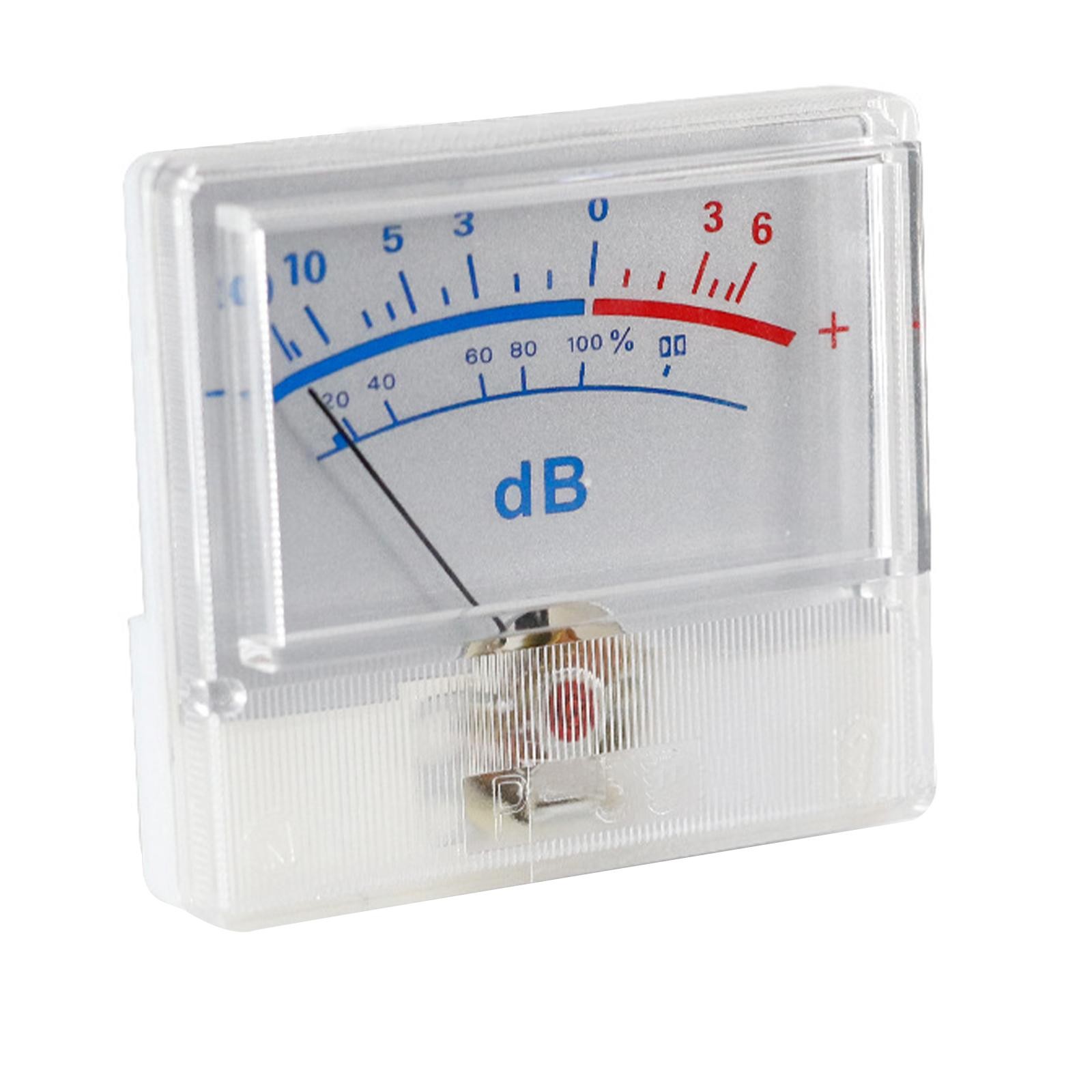 High-Precision VU Level Meter Header Power Amplifier Meter Sound Gauge Tool