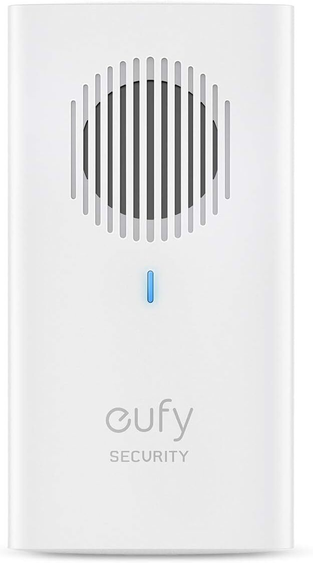 eufy Add-on Chime for Security Video Doorbell ,Adjustable Volume 8 Fun Ringtones