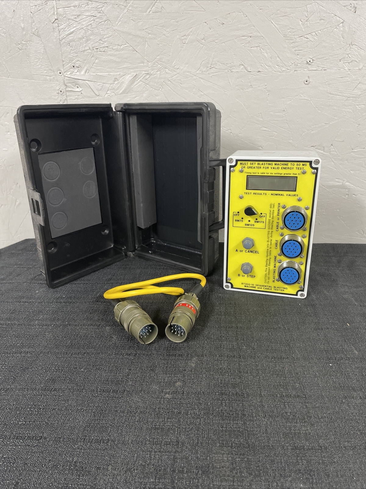 BT300-10 Sequential ￼Blasting Machine ￼And Tester Research Energy Of Ohio￼