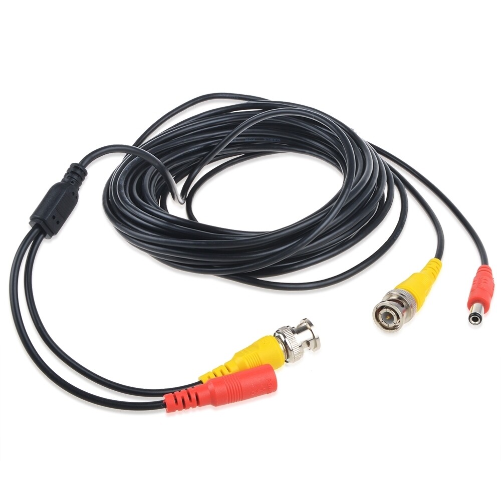 25ft BNC Video Power Cord for Lorex MPX842ZW MPX84DW MPX1644DW Camera Cable