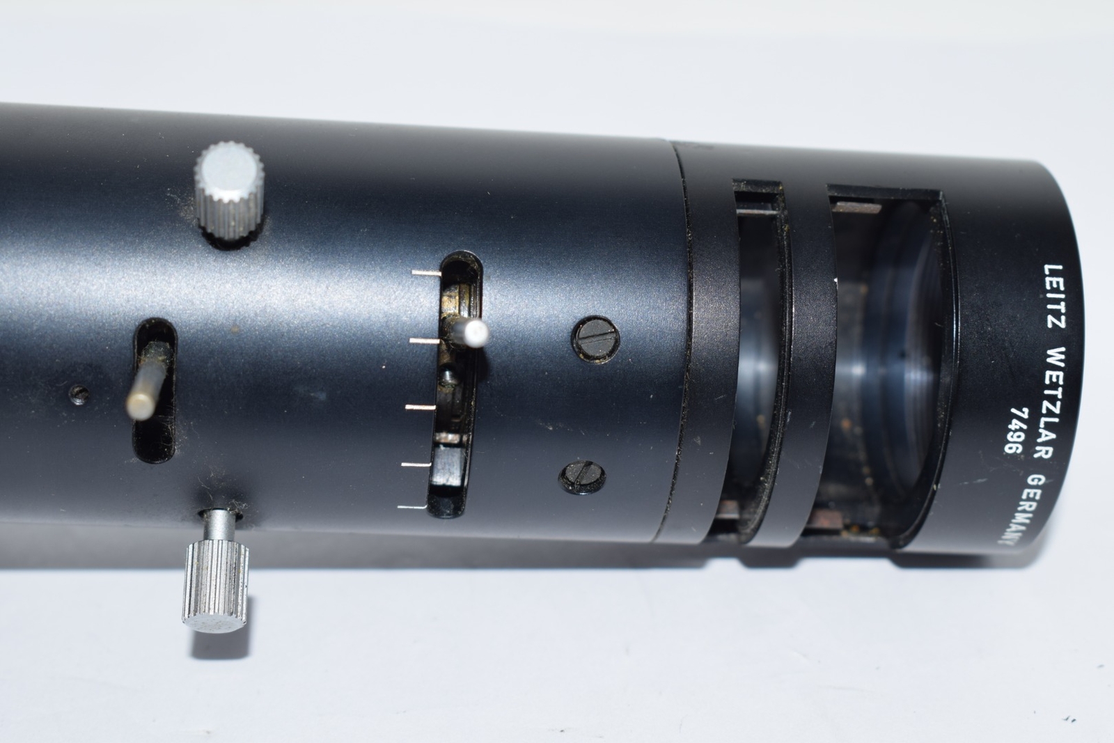Leitz Wetzlar Germany 7496 L1123 Microscope Optic Inspection