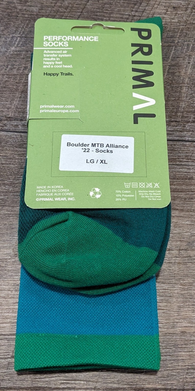 Primal Performance Socks Cycling L/XL