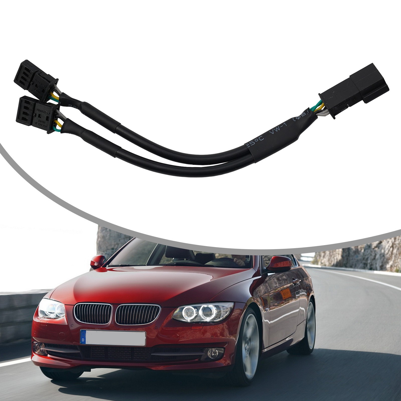 Car Electronics Accessoreis ECU Y Splitter Cable Adapter 15cm Length Cable Wire