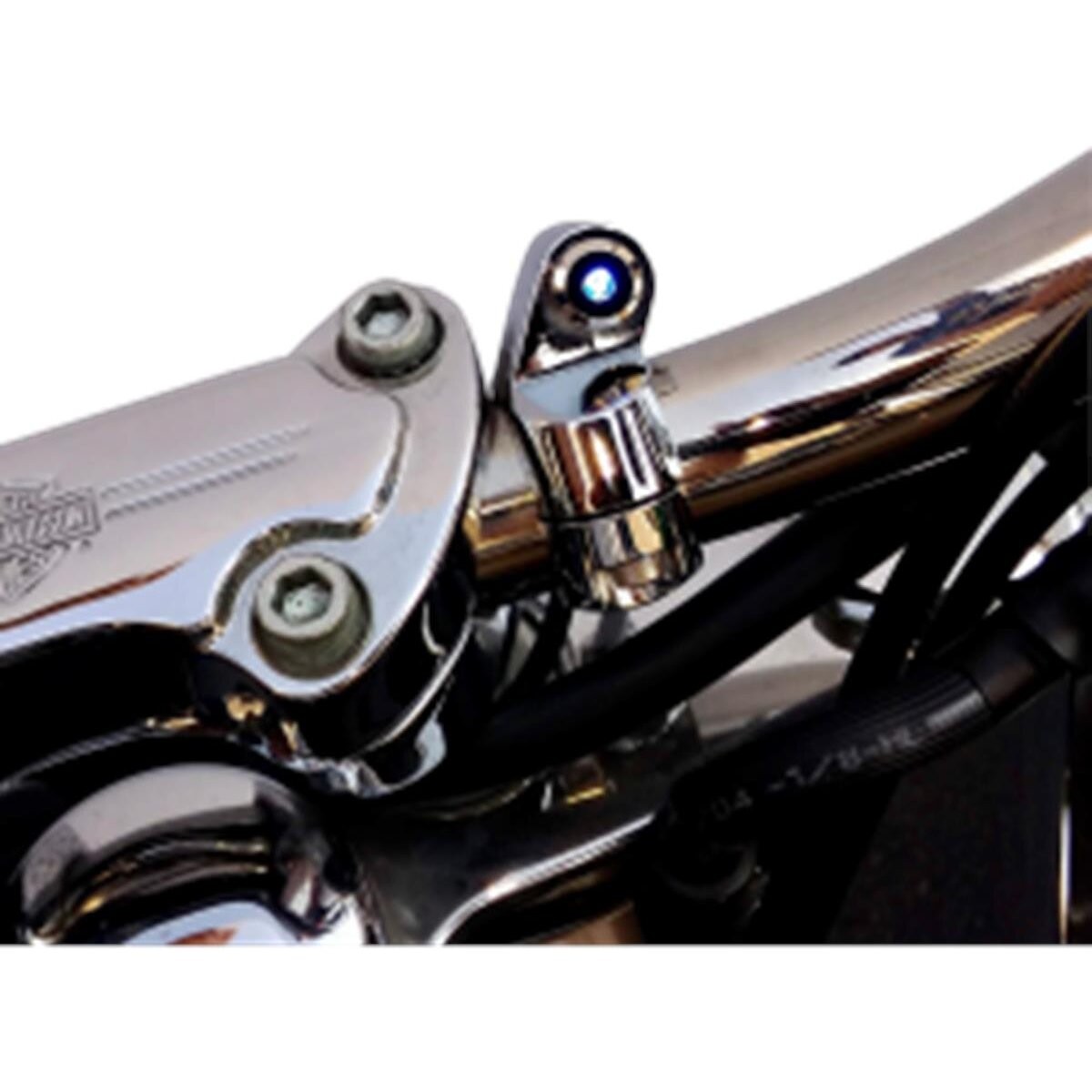 Ultracool 1 in. Chrome Handlebar LED Clamp - AC-20C