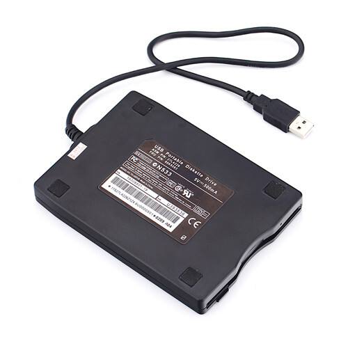 Brand New Slim External USB 3.5" 1.44MB Floppy Disk Drive Windows XP/7/iMac