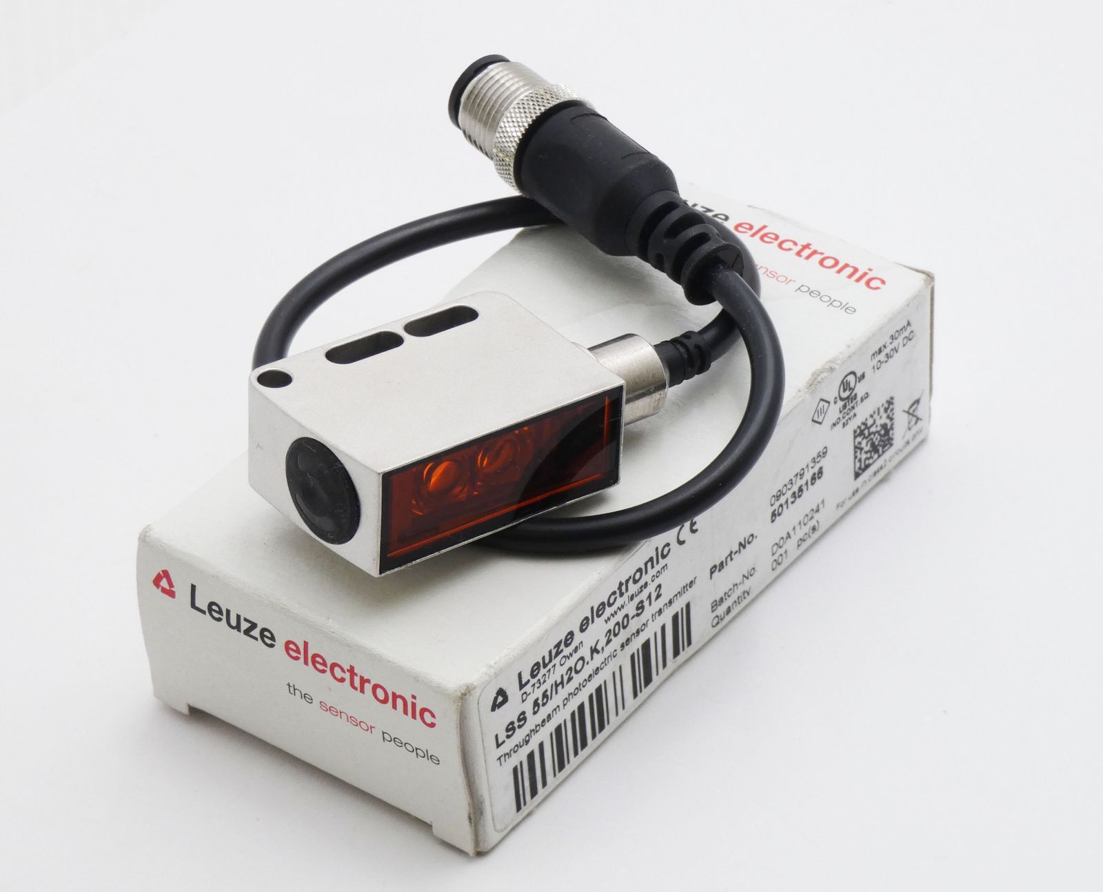 Leuze electronic LSS 55/H2O.K, 200-S12 50135166 photoelectric sensor -unused/original packaging-