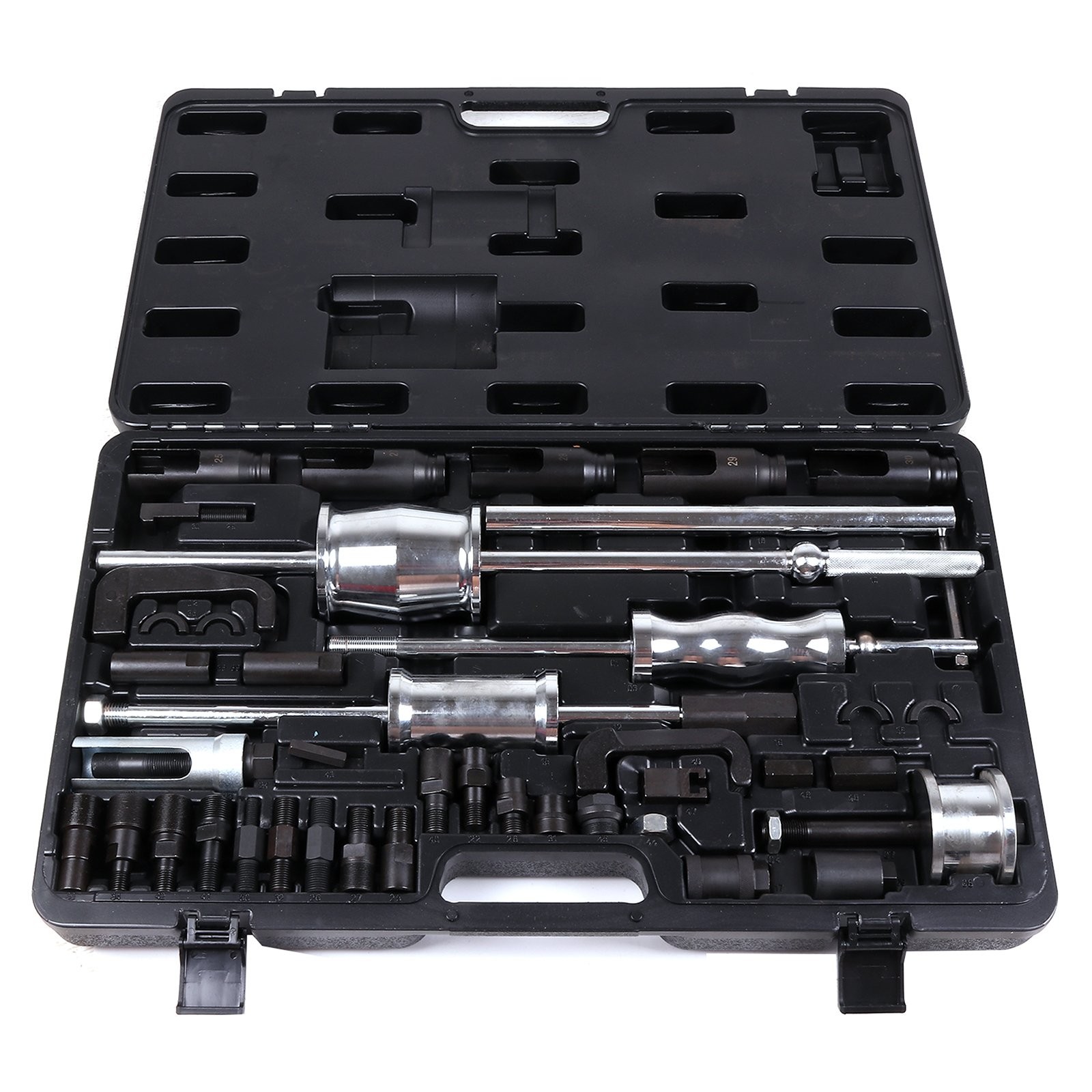 Complete Sets Auto Truck Diesel Injector Extractor Slide Hammer Puller Adaptor