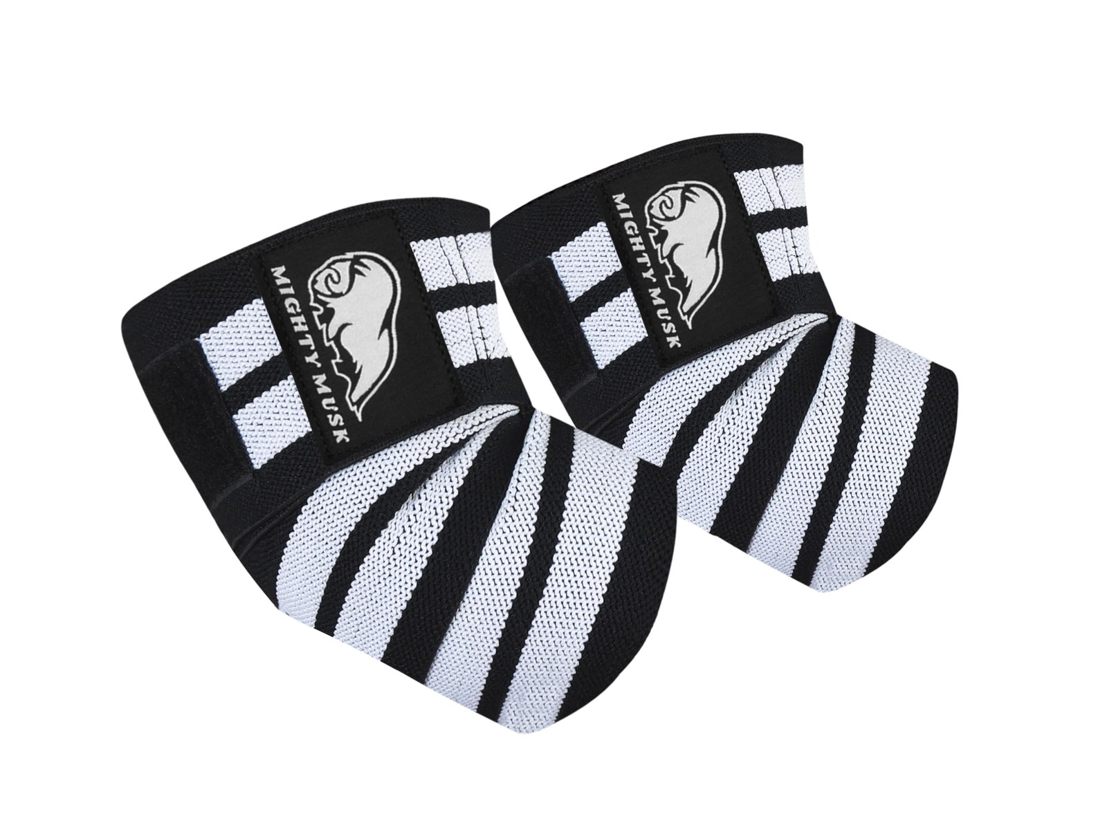 Flexible 40-inch Elbow Compression Strap and Joint Support White Striples