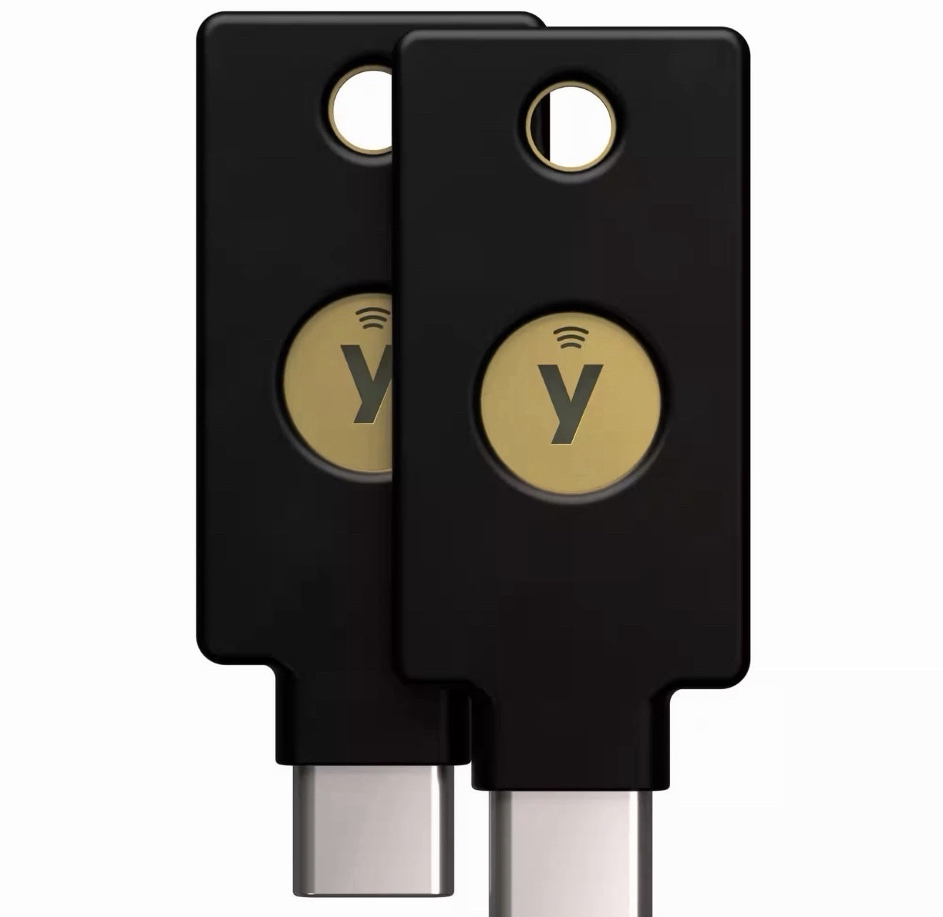 Yubico - YubiKey 5C NFC - Two-Factor authentication (2FA) Security Key, Conne...