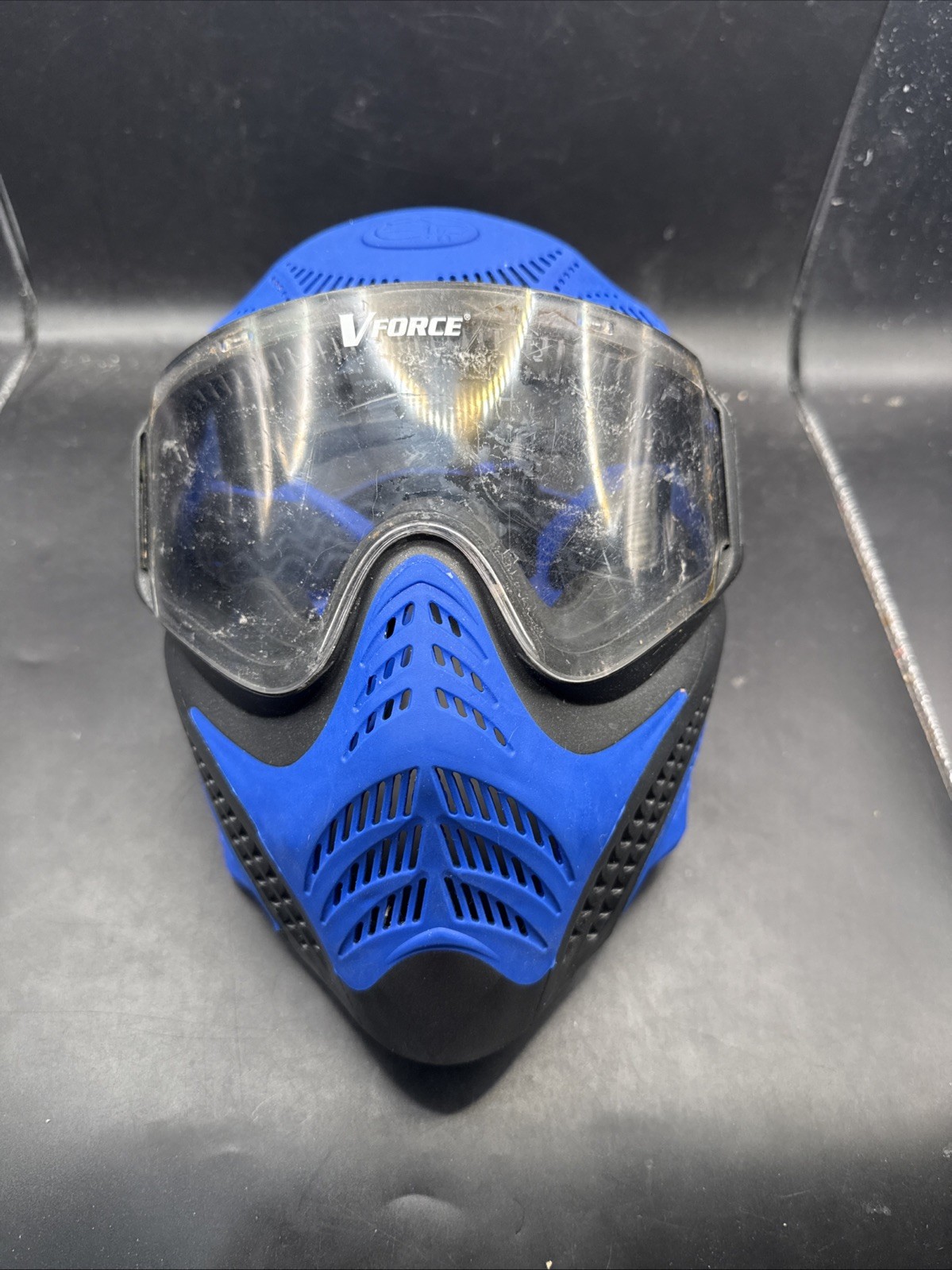 VForce Profiler Paintball Mask Black & Blue Used