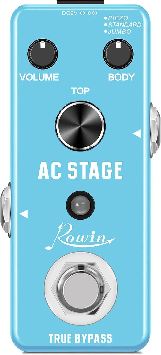 Acoustic AC Stage Guitar Simulator Pedal
