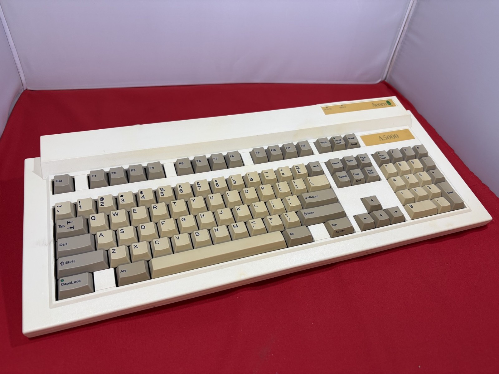 Acorn A5000 Keyboard with Warranty. Tested, Working, Cleaned. Very Good Cond