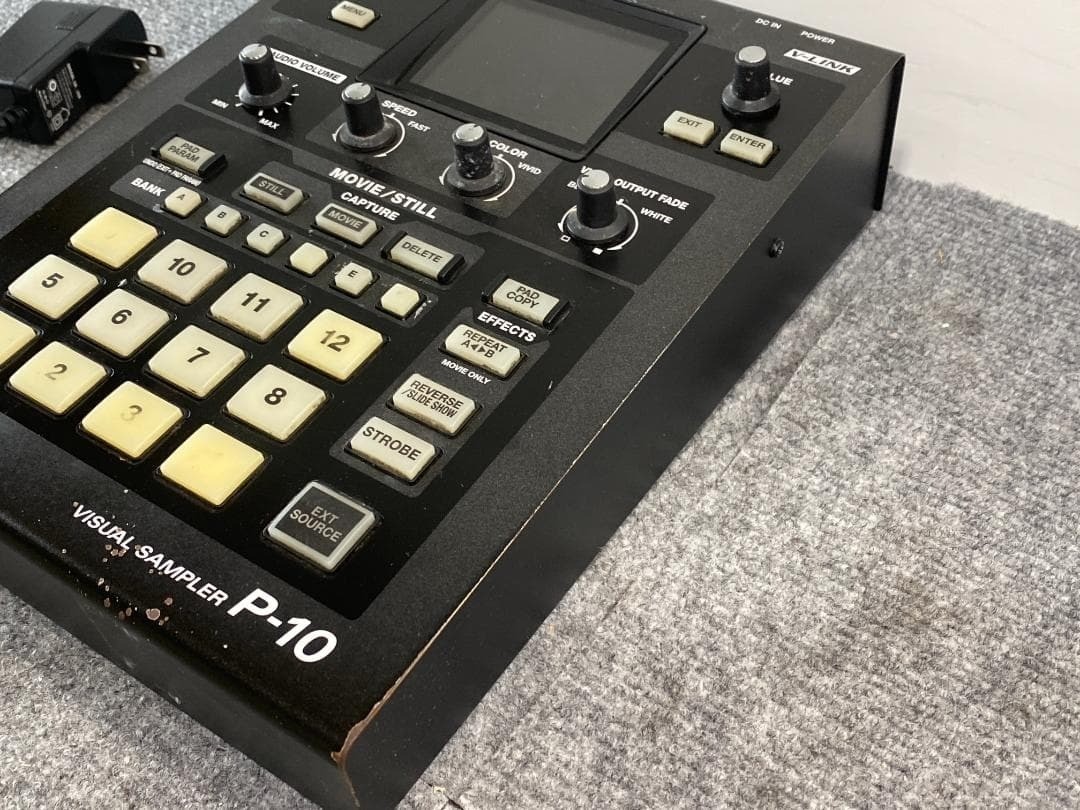 Roland P-10 Visual Sampler Video Presenter Test Completed Used Good Condition