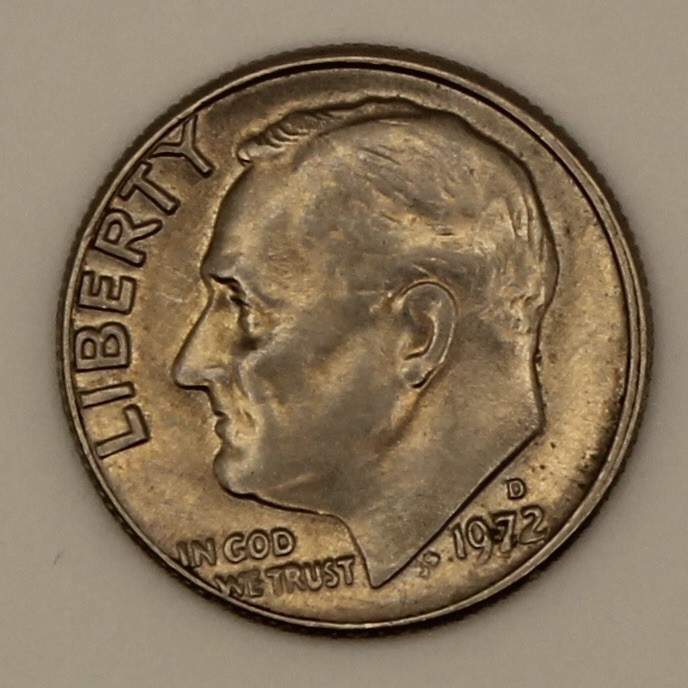 1972-D Roosevelt Dime