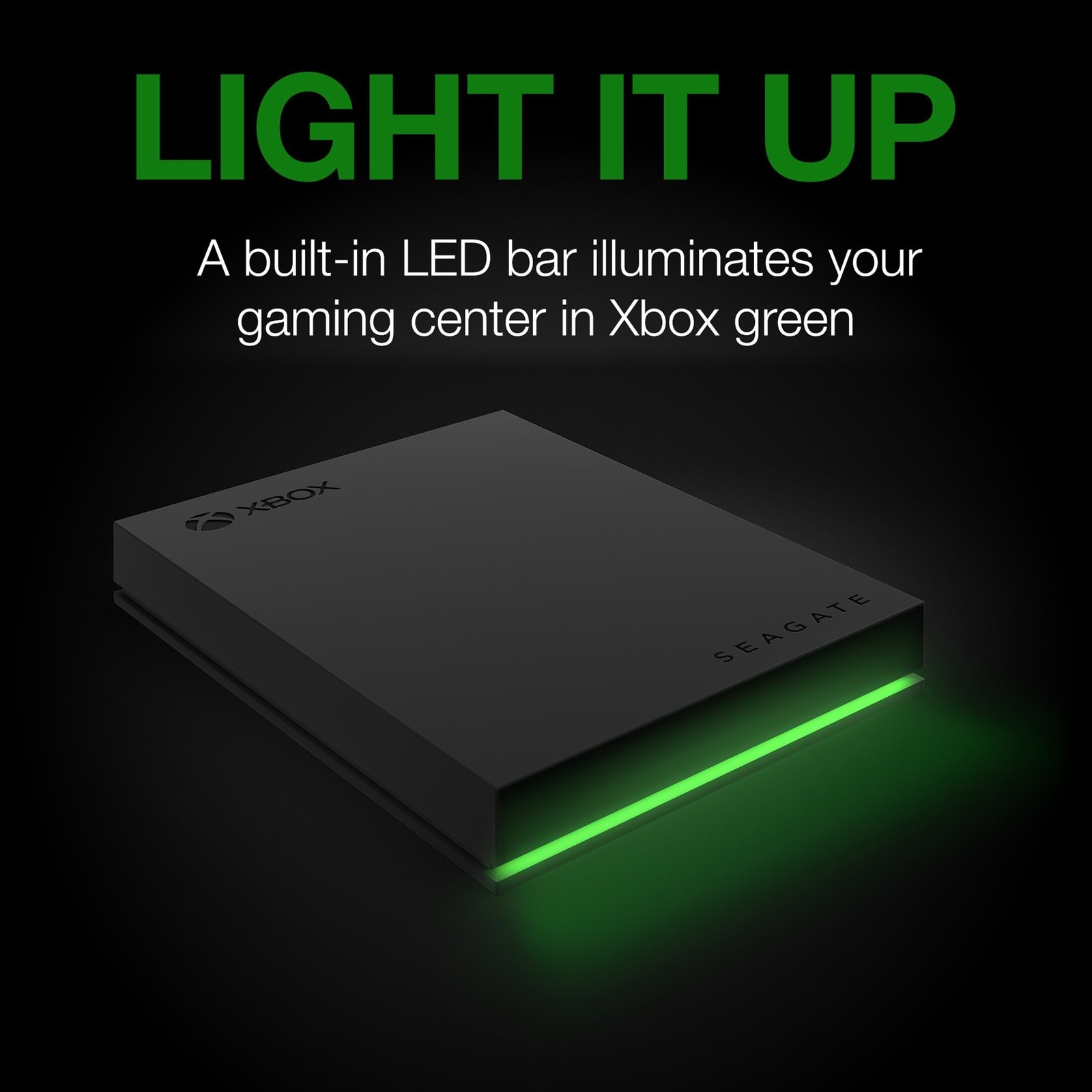 Seagate 4TB External USB 3.2 Xbox Hard Drive STKX4000402