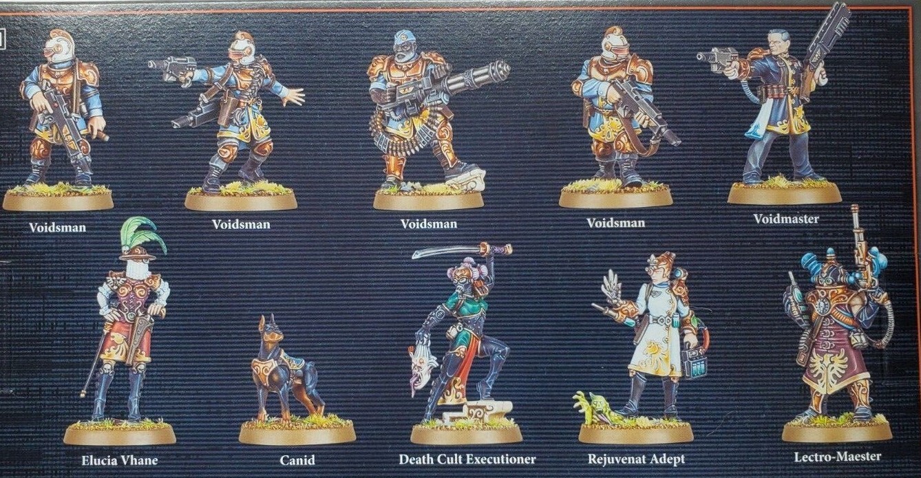 Elucidian Starstriders Kill Team Warhammer 40k Rogue Trader Single Figures