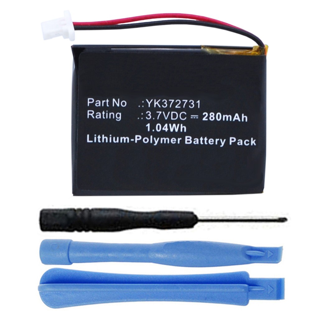 YK372731 Battery for Golf Buddy Voice, Voice+, VS4, Voice 2 GPS Range Finder