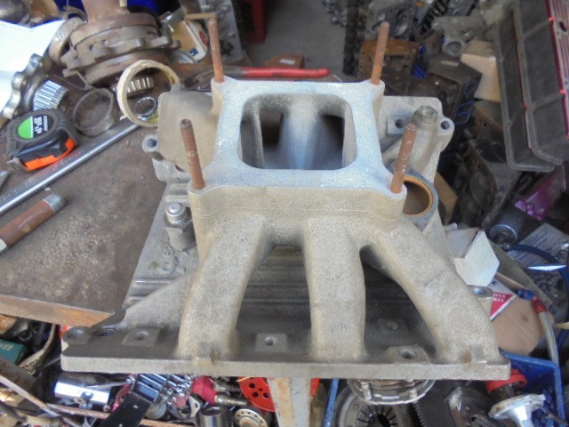 V6 BUICK Aluminum Intake 25500029 pt# 2986 W1216 IMCA IHRA NHRA K&N WISSOTA ASA
