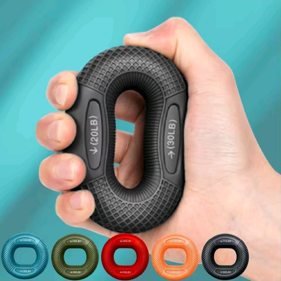 Finger Exerciser Hand Strengthener Wrist Forearm Grip Trainer Resistance Band