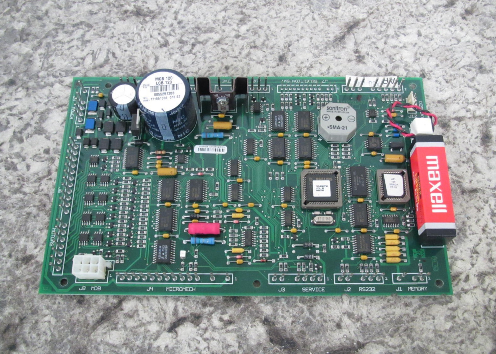 Automatic Products AP MCB / LCB 120 121 122 123 Vending Machine Control Board
